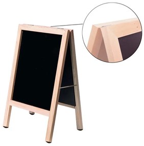 Kétoldalas megállító tábla 40*60cm