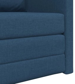 Pad Sofa Ágy 2-in-1 Kék 74x77x81 cm Szövet