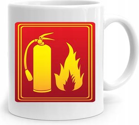 Ajándék Bögre Tűzoltó Készülék fényképes nyomtatással