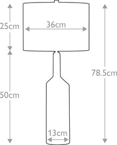 Elstead Lighting BAYSWATER BAYSWATER-TL Asztali lámpa 1x60W/E27