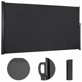 Oldalsó teraszmarkíz 200×300 cm - antracit