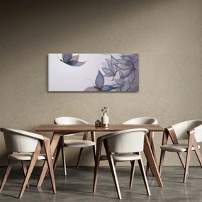 Kép - karikatúra, pillangók (120x50 cm)