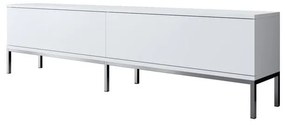 TV szekrény Lord - White, Silver