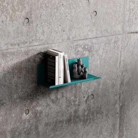 Fali polc JOANNE 400 mm, Modern: tengerszínű