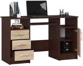 PC asztal Aziza  (wenge + szonoma tölgy). Akció -16%. 1069613