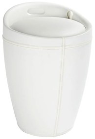 Candy Look fehér szennyeskosár és ülőke egyben, 20 l - Wenko