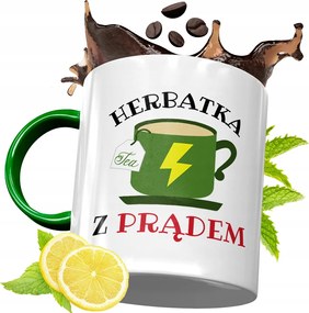 Zöld Bögre Villanyszerelőnek Születésnapi Ajándék fényképes nyomtatással