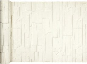 3d tapéta, mint fal, fal, fehér stegu pala