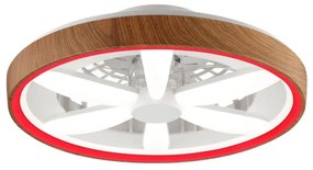 Brilliant - LED RGBW Dimmelhető mennyezeti ventilátor GAIANO LED/24W/230V + távirányító