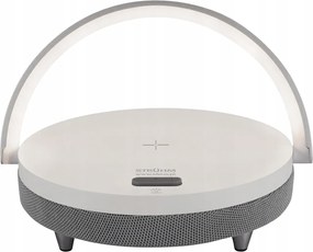 Asztali lámpa Bluetooth hangszóróval Saturn Led Speaker fehér