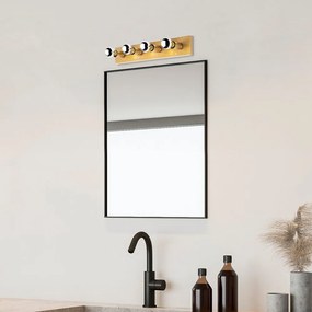 Aranyszínű fali lámpa Mirro – Opviq lights