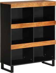 vidaXL tömör akácfa tálalószekrény 85 x 33 x 107 cm