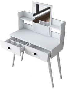 Öltözködő asztal 111,8x97,8 cm fehér
