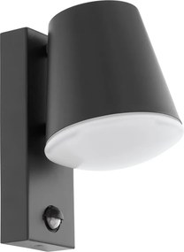 EGLO 97451 CALDIERO Modern Kültéri Fali Lámpa Antracit, Fehér E27 IP44