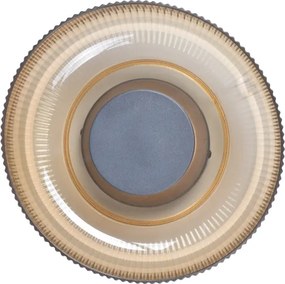ITALUX WL-36482-YLL-LED Mennyezeti lámpa PASSO LED/8W/230V 3000K Ø 25 cm füstös bézs