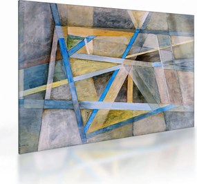 Kép - Absztrakció (üvegen) (70x50 cm)