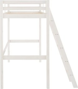 Alpi2 fehér magasított ágy borovi fenyőből - Støraa