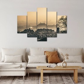 Kép - Város köd alatt (150x105 cm)