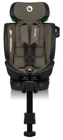 Lionelo HARMONY i-Size 40-150 cm forgatható autósülés alapzattal, fekete/olíva