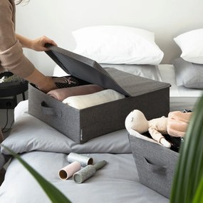 Underbed szürke tárolódoboz - Bigso Box of Sweden