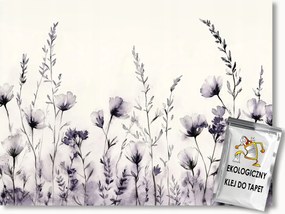 Fotótapéta Flizelina Kert Rét Növények Gyógynövények Virágok Természet 254x184 ragasztó