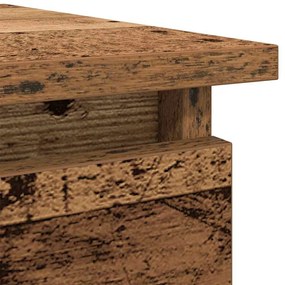 antik fa konzolasztal fiókokkal 85,5x38,5x74,5 cm