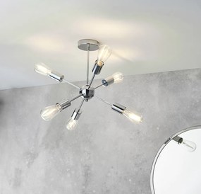 Endon RUBENS 79469 Plafonlámpa 6x40W/E27 IP20