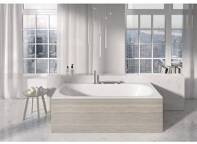 Ravak C921300000 - Fürdőkád CITY SLIM 180x80 cm akril/fehér