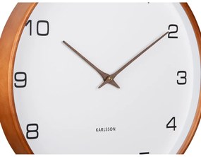 Karlsson 5993WH design falióra fehér, átmérő 40 cm