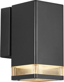 NORDLUX 45321003 ELM Modern Kültéri Fali Lámpa Fekete GU10 IP44