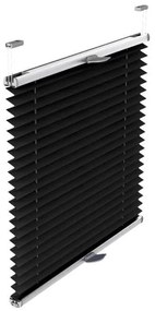 Gario Pliszé függöny Standard Fekete Szélesség: 127 cm