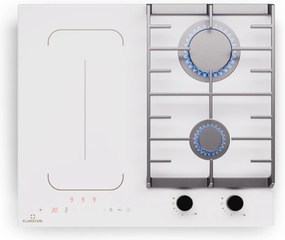 Klarstein MultiChef 4, indukciós és gáz tűzhely, 4 főzőzóna, 2 gázégő, 2 indukciós főzőlap, FlexZone