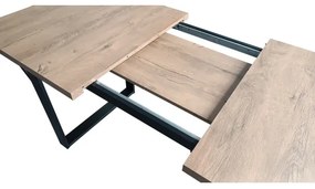 COLIN kihúzható étkezőasztal, tölgy