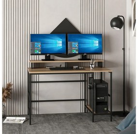 PC asztal Grana L (arany + fekete). 1088567