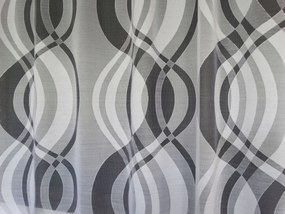 Mg Függöny jacquard 82/100 Fehér 250cm Minőség 0,5m
