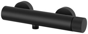 Zuhany csaptelep SAT Evolution zuhanyszett nélkül 150 mm fekete matt SATBSEVO268C