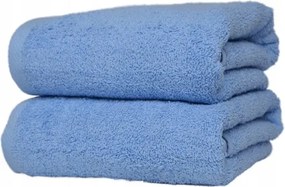 Kék pamut törölköző City Shop 50x100 cm