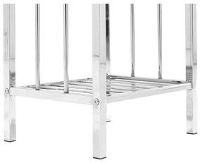 Ezüstszínű fürdőszobai polcos állvány 33x73 cm – Premier Housewares