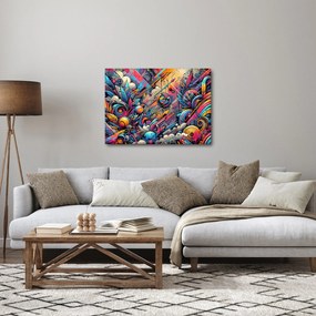 Kép - Színes graffiti (70x50 cm)