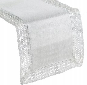 Dekoratív Asztali Futófelület 35x140 Dekoratív Eurofirany Csipke