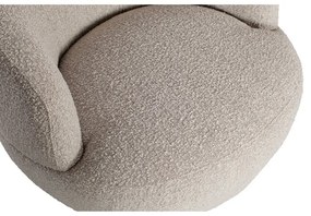 Világosszürke forgó fotel Wolly – WOOOD