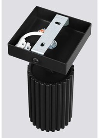 Fekete spotlámpa 8x16 cm Gleam – Sollux