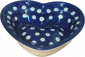 Szív alakú tál 18 13,5cm Kerámia Boleszláv 42