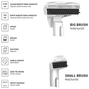 Kárpittisztító 450W/230V IPX4