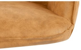 Sárga kárpitozott étkezőfotel szett 2 db-os Preston – Støraa