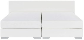 Franciaágy Boxspring 180 cm PREMIER (matracokkal) (fehér). 1007429