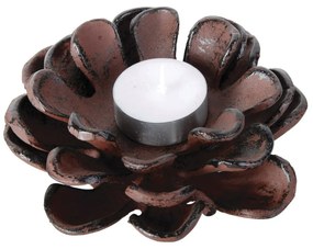 Fém gyertyatartó teamécseshez Pine Cone – Esschert Design