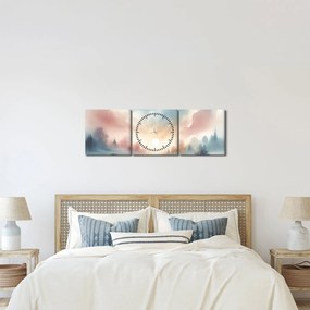 Kép - Elegáns tájkép (órával) (90x30 cm)