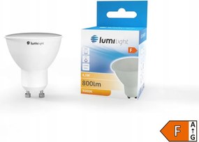 Led izzó GU10 8,5W Meleg 3000K Energiatakarékos világítás