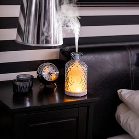 Ultrahangos aroma diffúzor, szürke, GILI